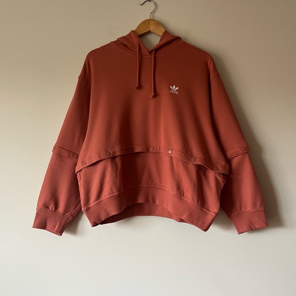adidas Always Original Snap-Button Hoodie - Picture 11 of 16